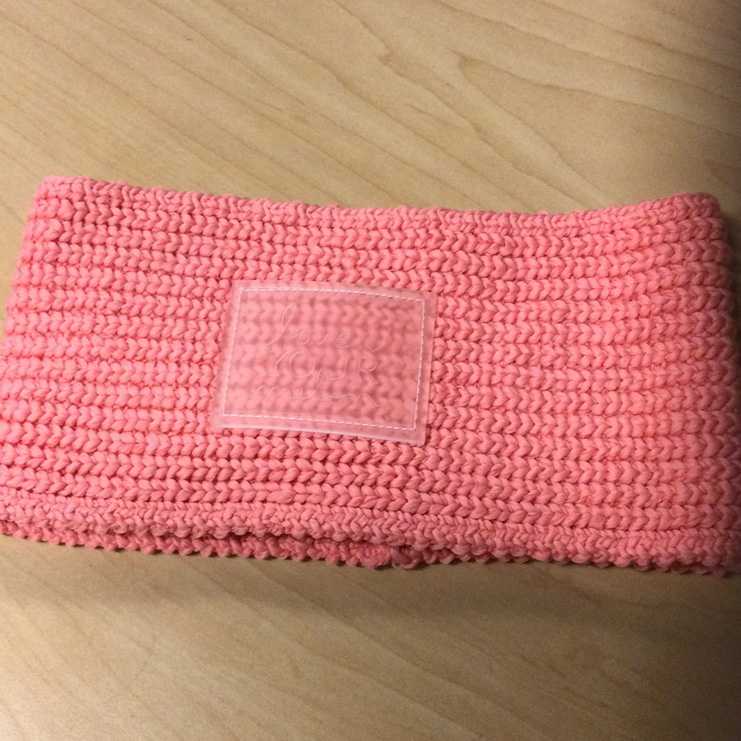 LYM Revitalize Knit Headband Salmon